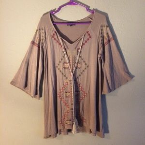 POL Embroidered Blouse